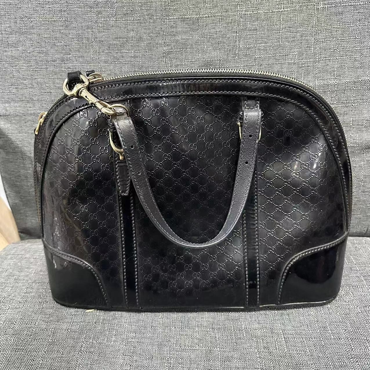 95新 GUCCI/古驰 乱乱子中古/女士/手提包/42877
