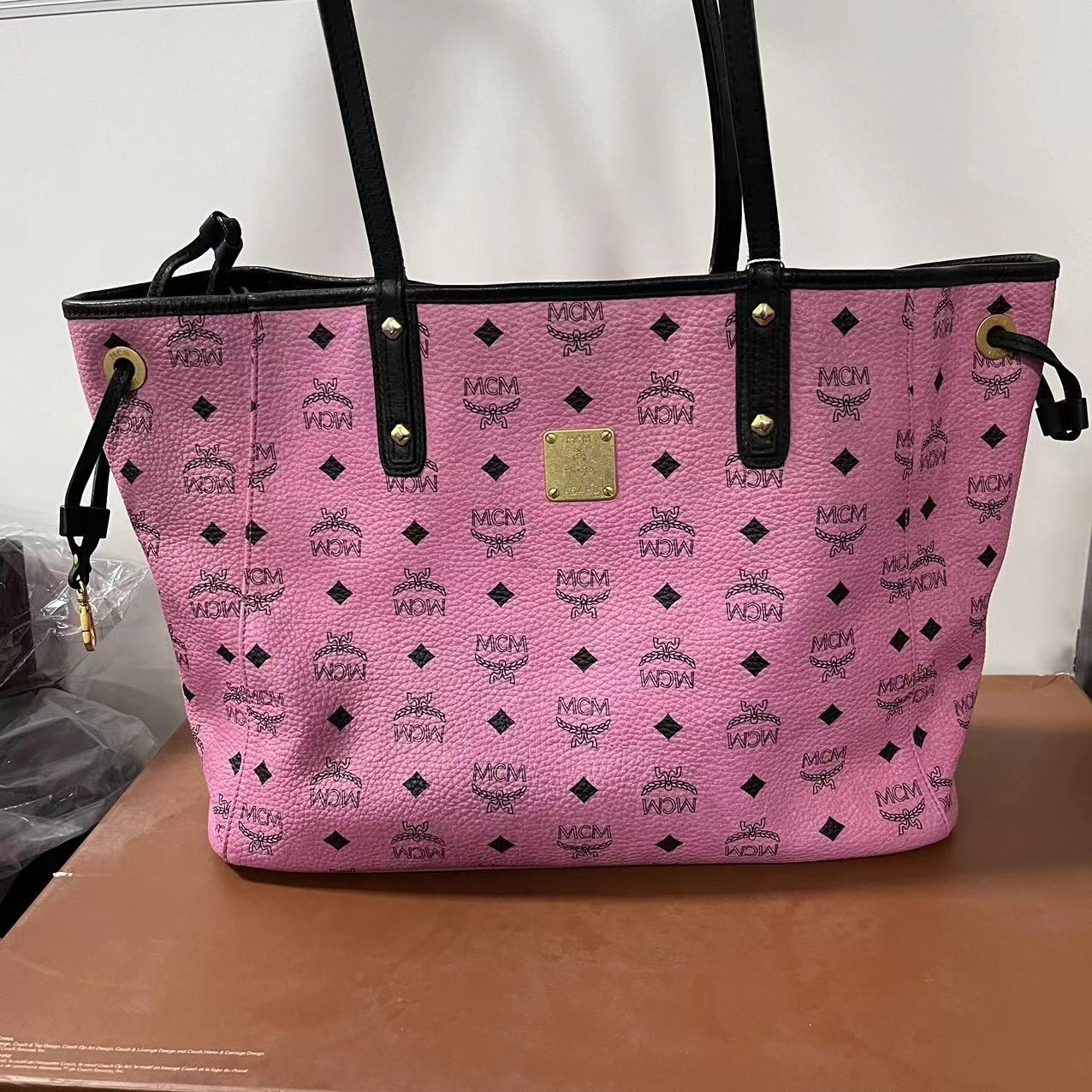 95新 MCM 乱乱子中古/女士/手提包/43557