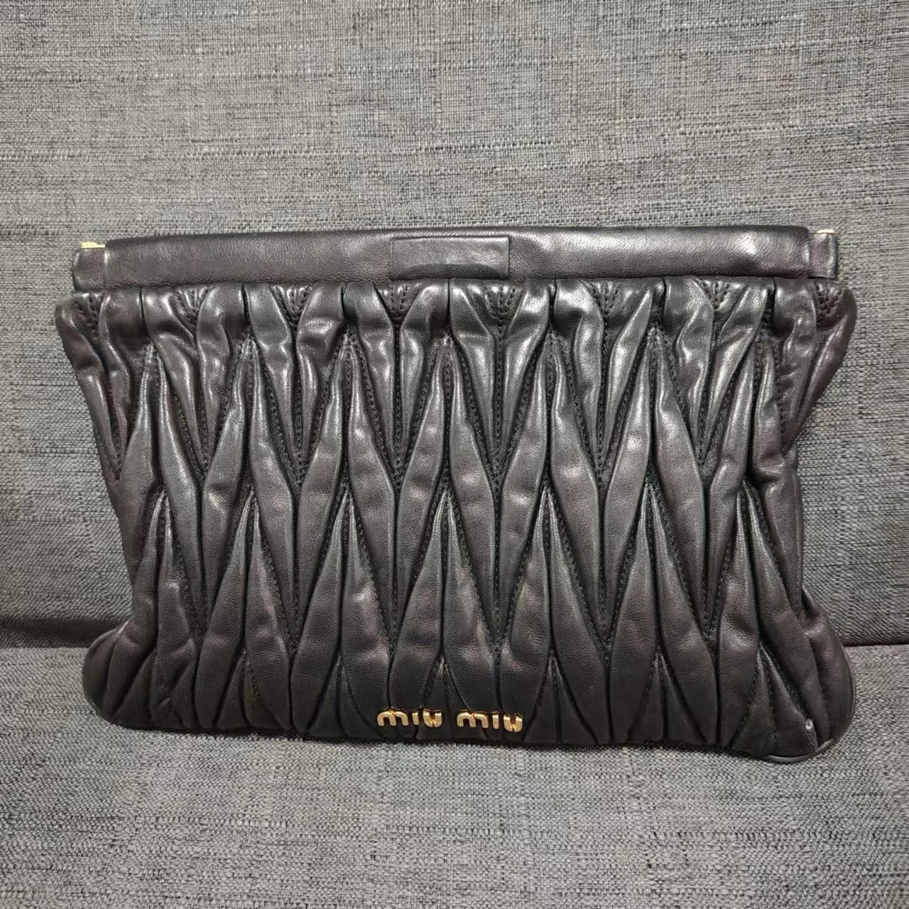 95新 MIU MIU/缪缪 乱乱子中古/女士手拿包/40351
