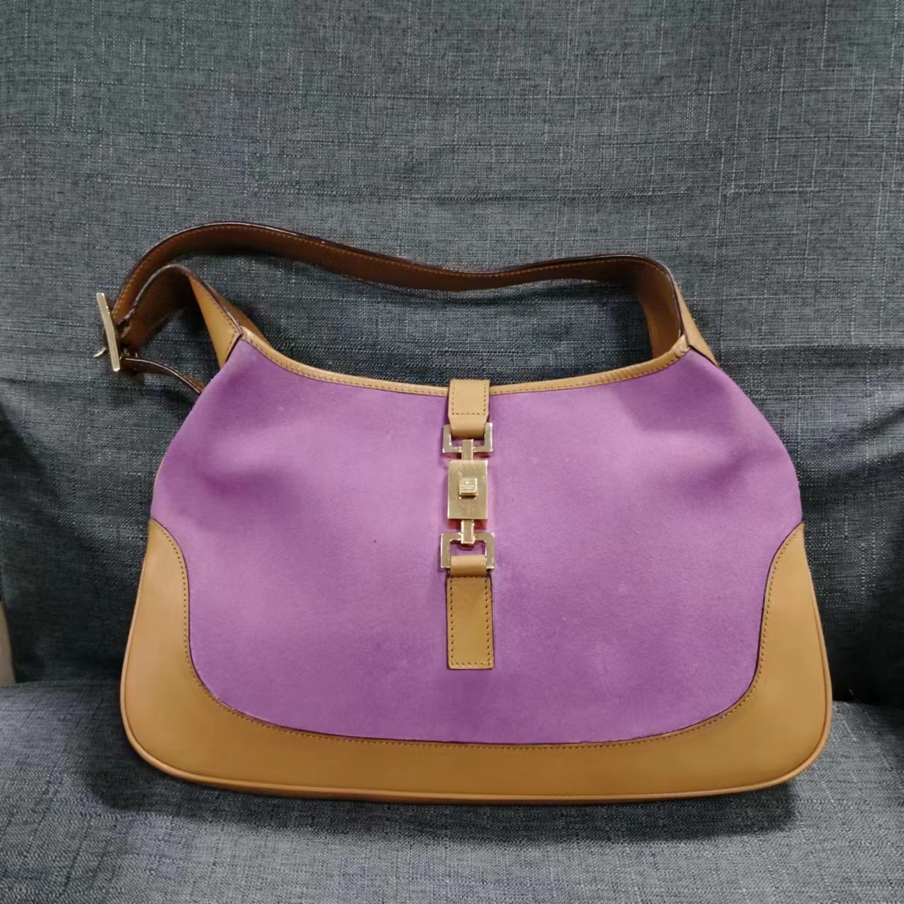 95新 GUCCI/古驰 乱乱子中古/女士/手提包/39116