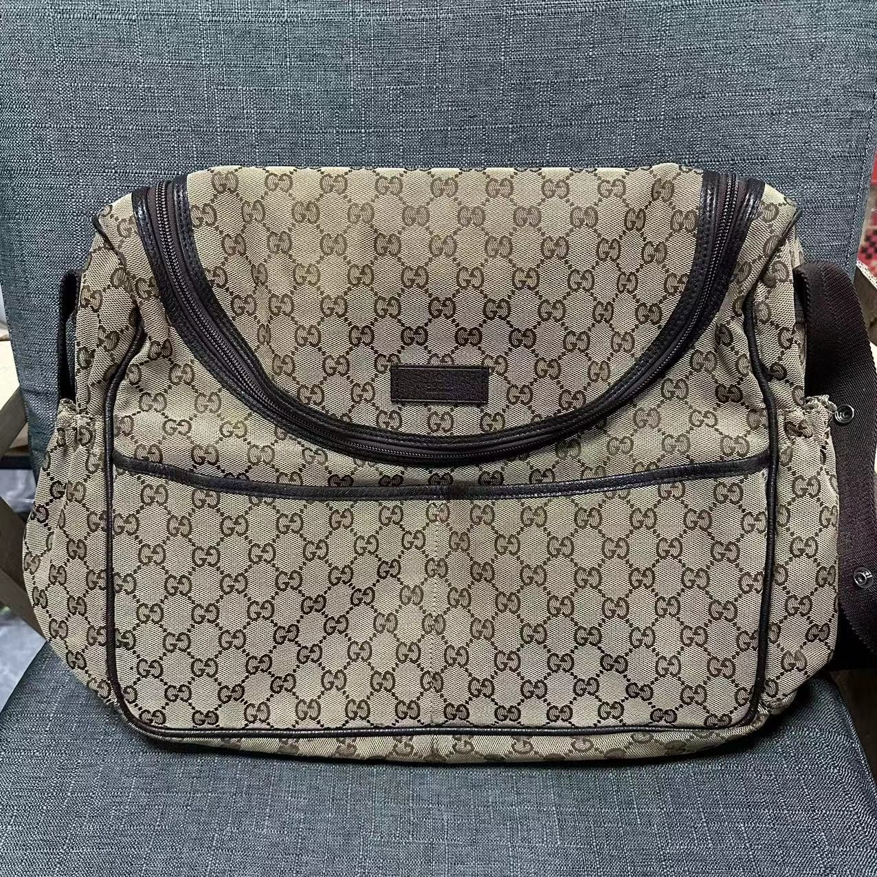 95新 GUCCI/古驰 乱乱子中古/女士/单肩包/43199