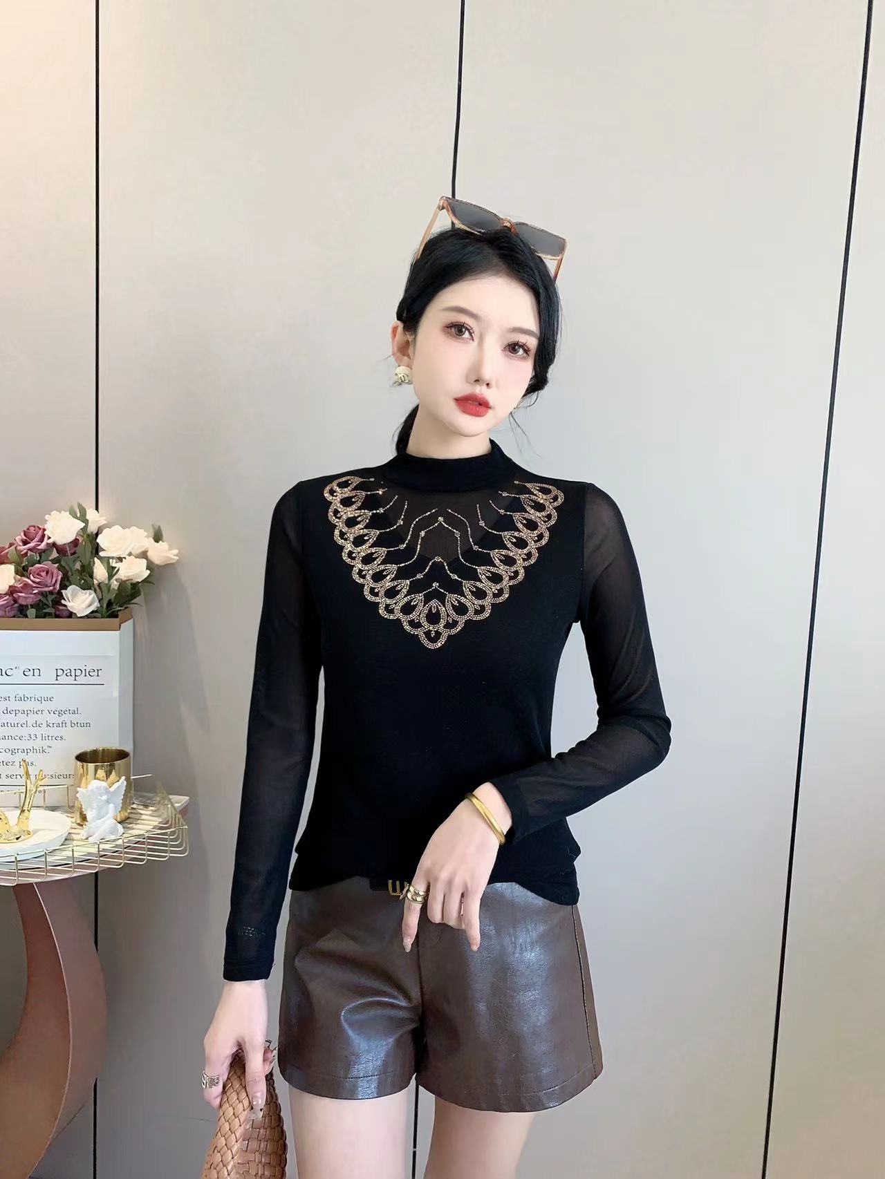 （女王范）打底衫高定系列3622