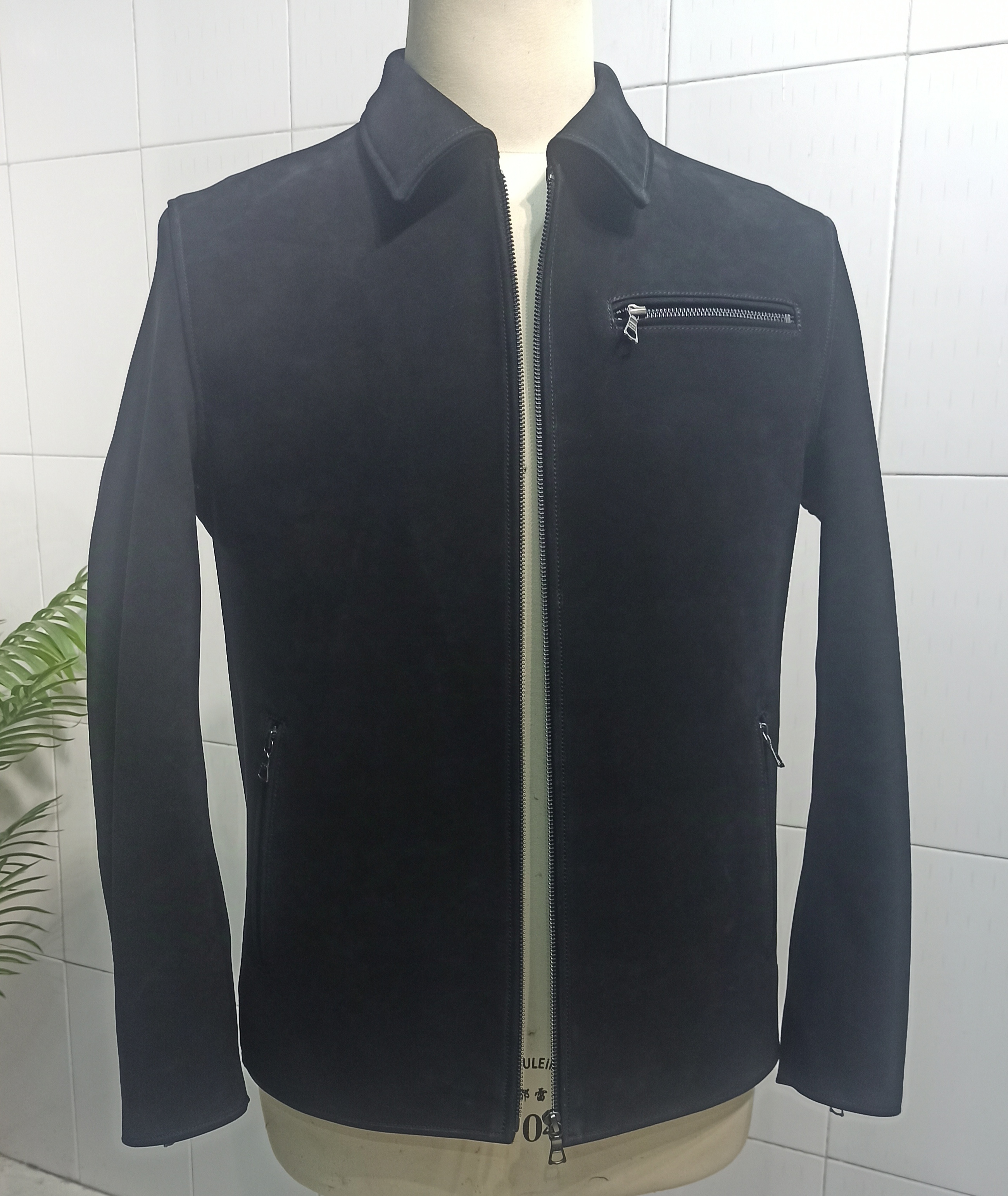 【吴师傅高端定制】男士牛皮夹克外套