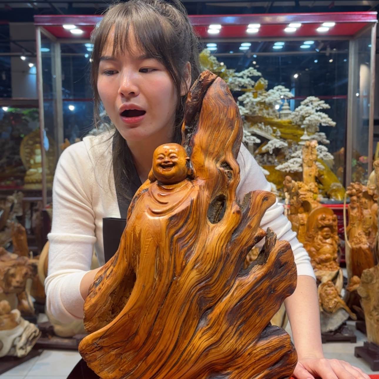 【闪购商品】崖柏根雕
