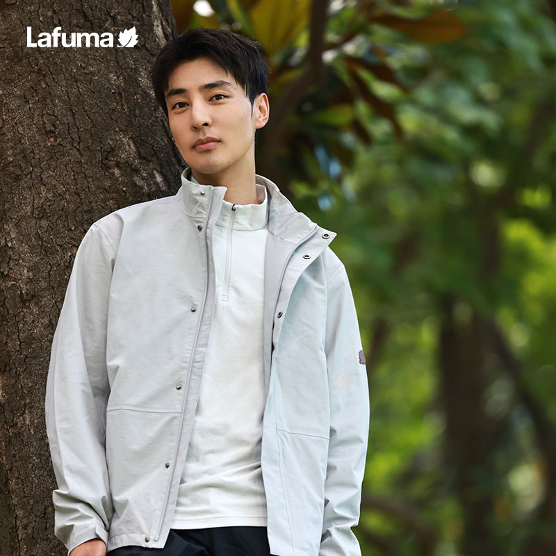 LAFUMA乐飞叶户外秋冬防风立领夹克风衣男士透湿外套LMJA4CS85