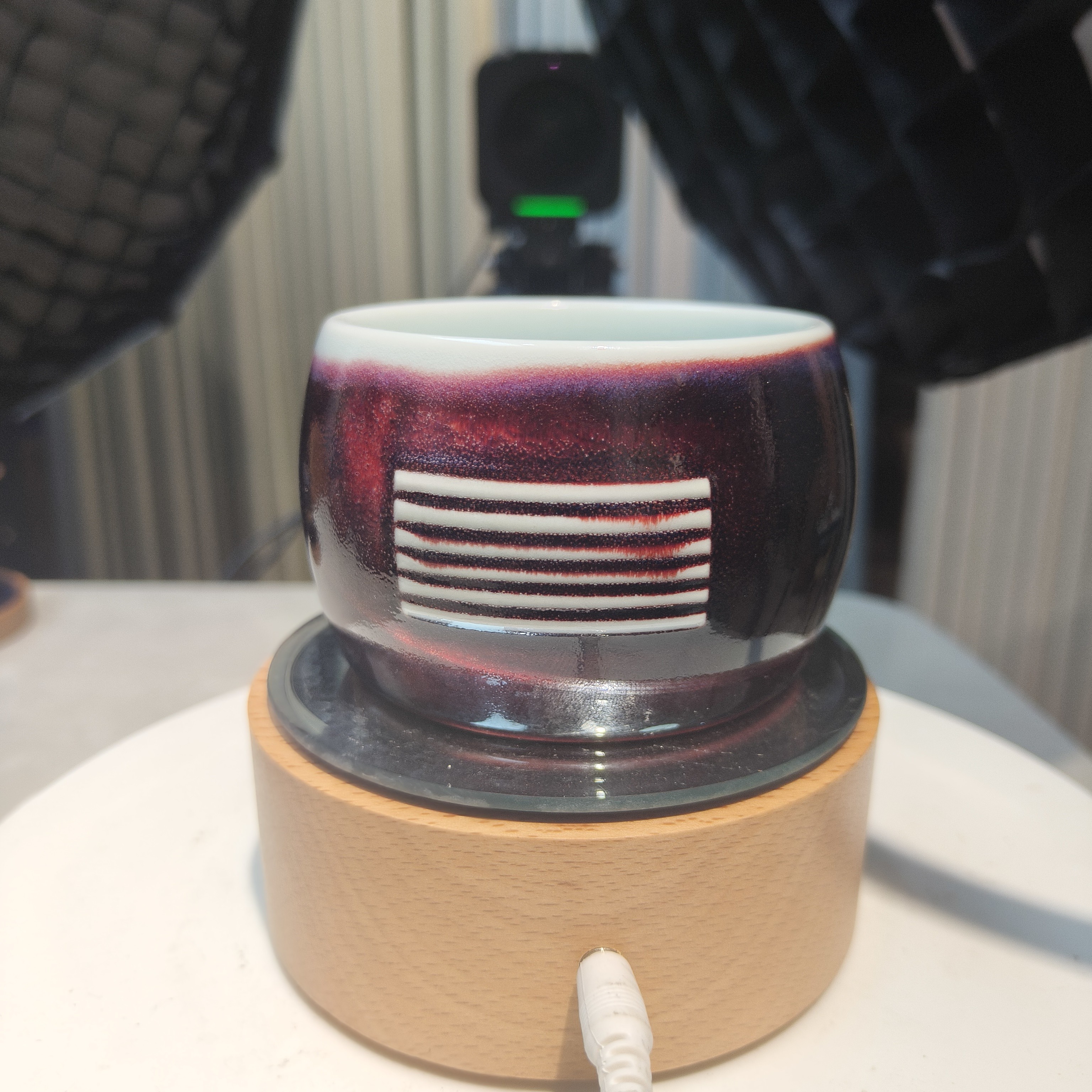 钧瓷单杯之王赵占超大师乾坤个性主人杯