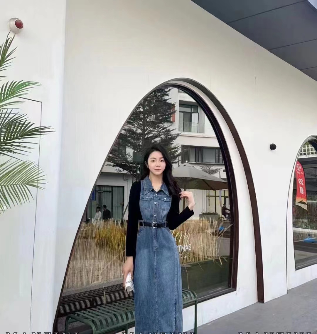 时尚百搭休闲连衣裙