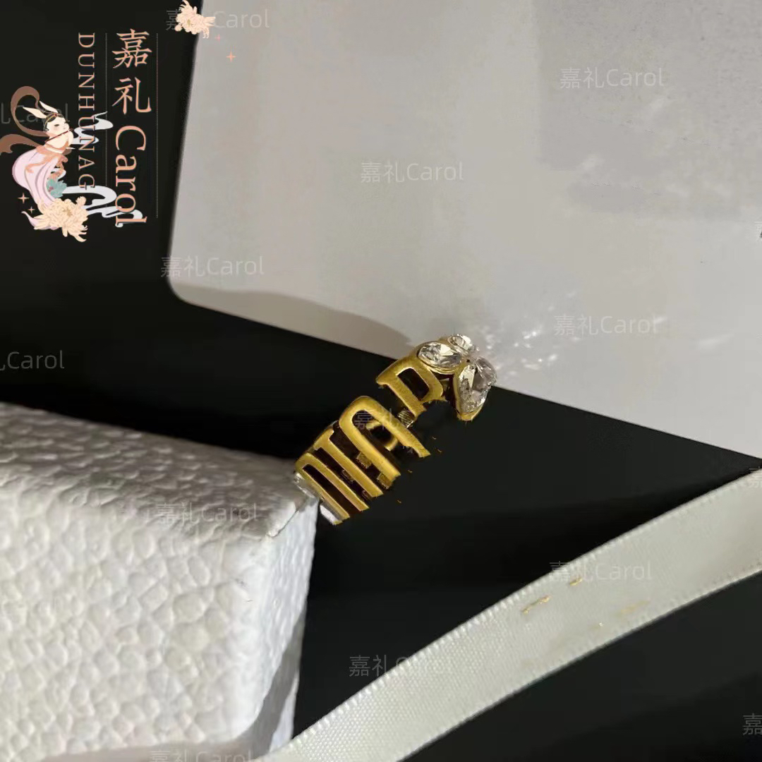 钛钢戒指 JIALI(CD古铜色戒指)欧美CD古铜色戒指