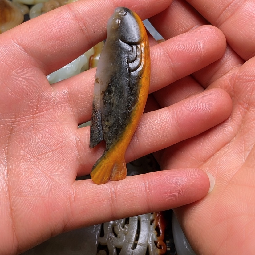 【闪购商品】和田玉挂件未镶嵌御**天
