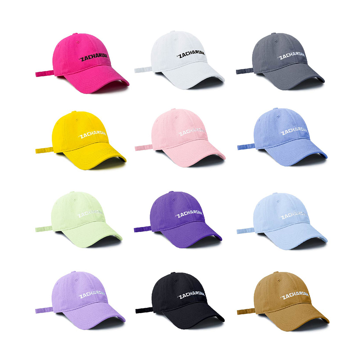 ZACHARIAH【茶颜悦色】专业滑雪棒球帽显瘦时尚单板粉色滑雪帽