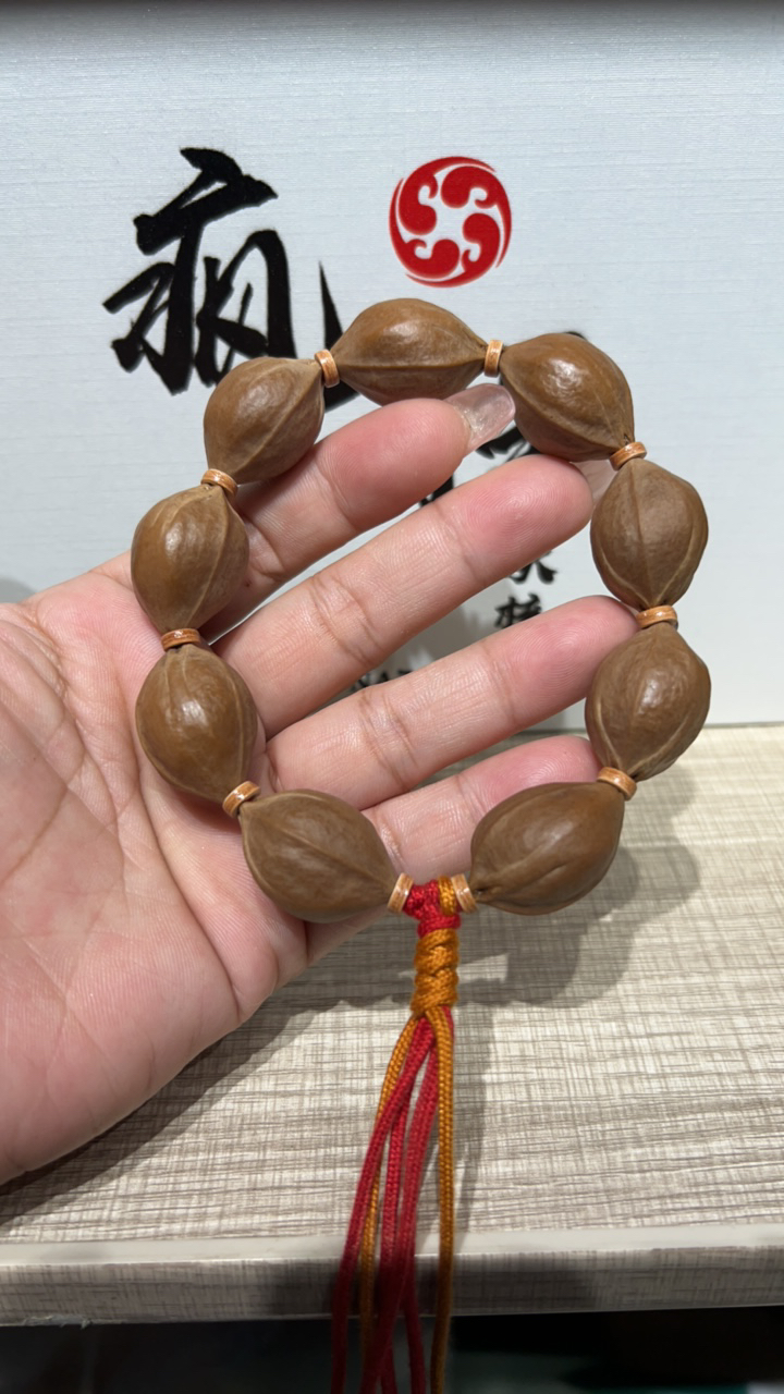 疯程铁核1.9/2.7-梅林铁核，原生态素串，橄榄核