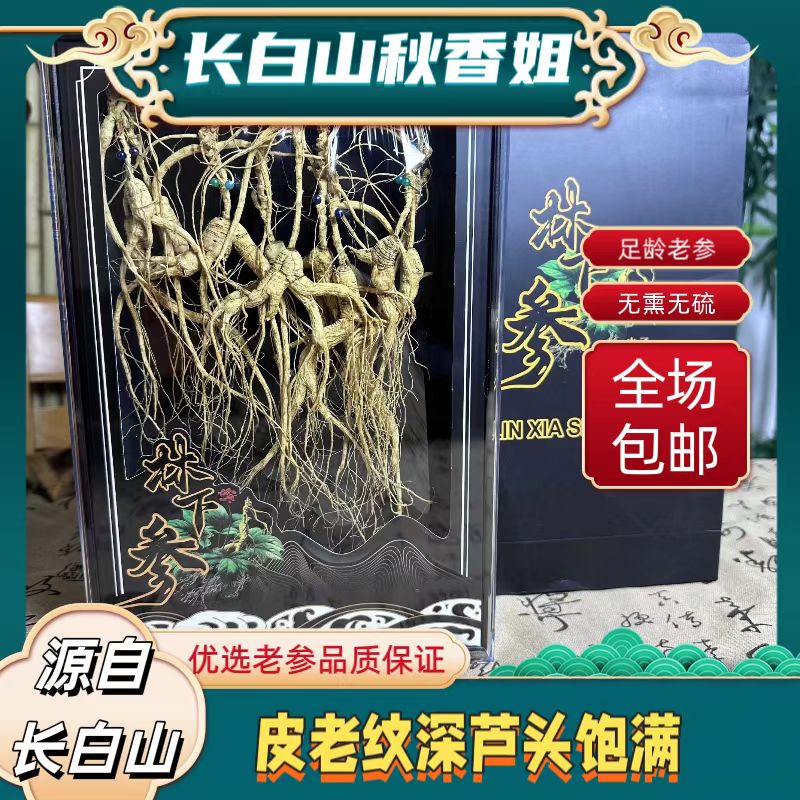 【参海】长白山林下参 老年份高芦头