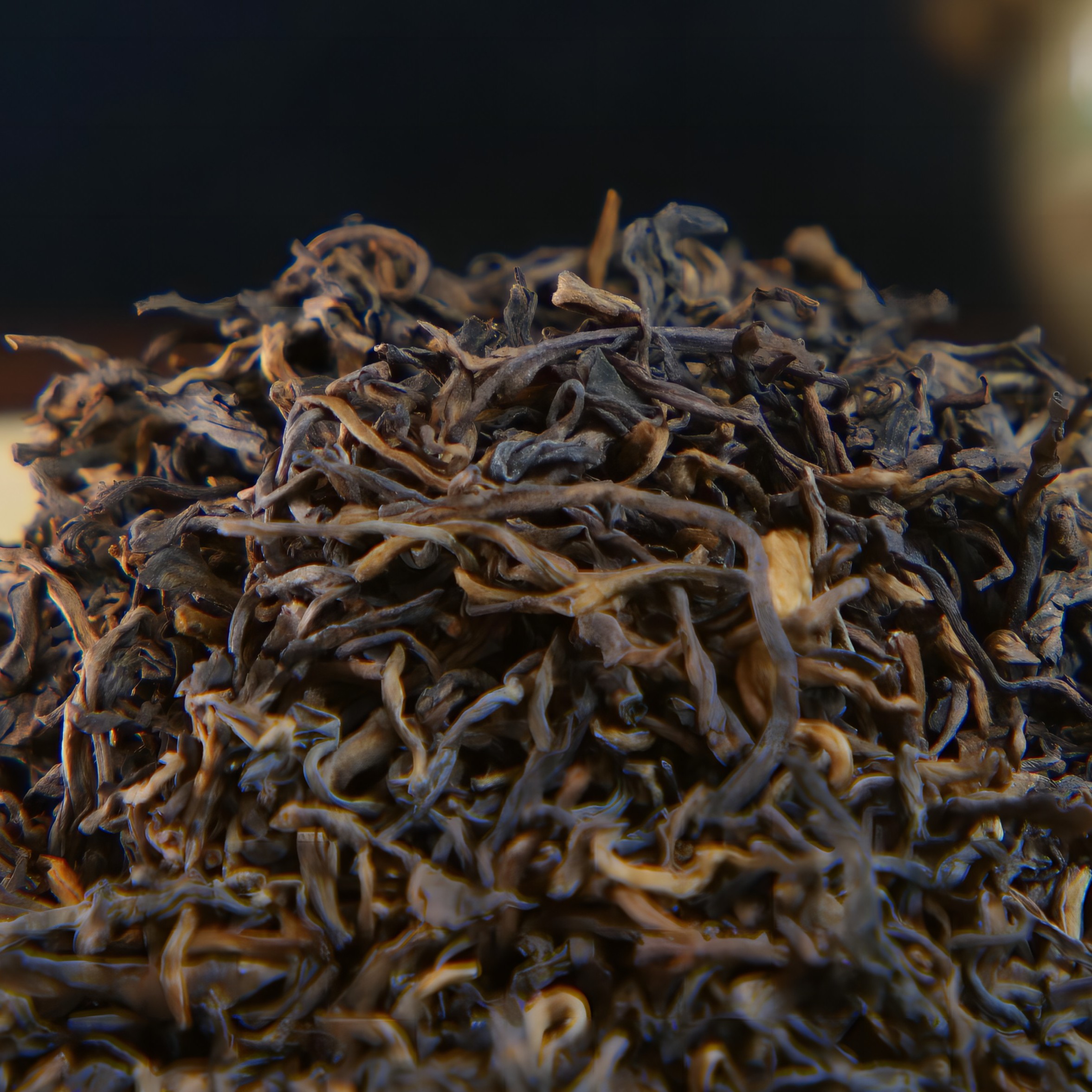 【鸣龙 九十年代一级熟茶 散茶