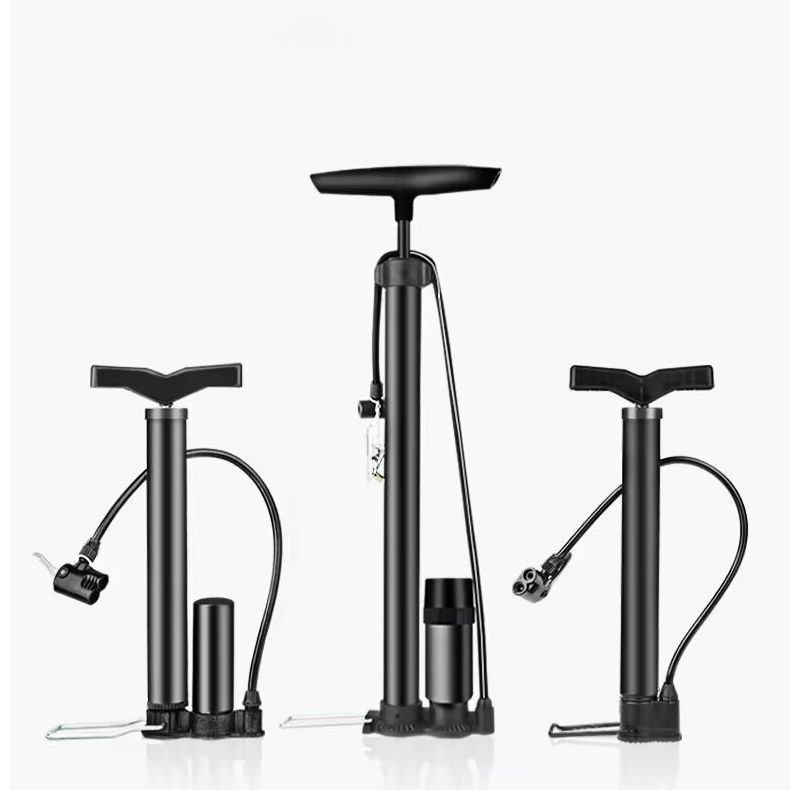 打气筒高压打气筒自行车篮球家用充气泵便携气筒电动车摩托车气管