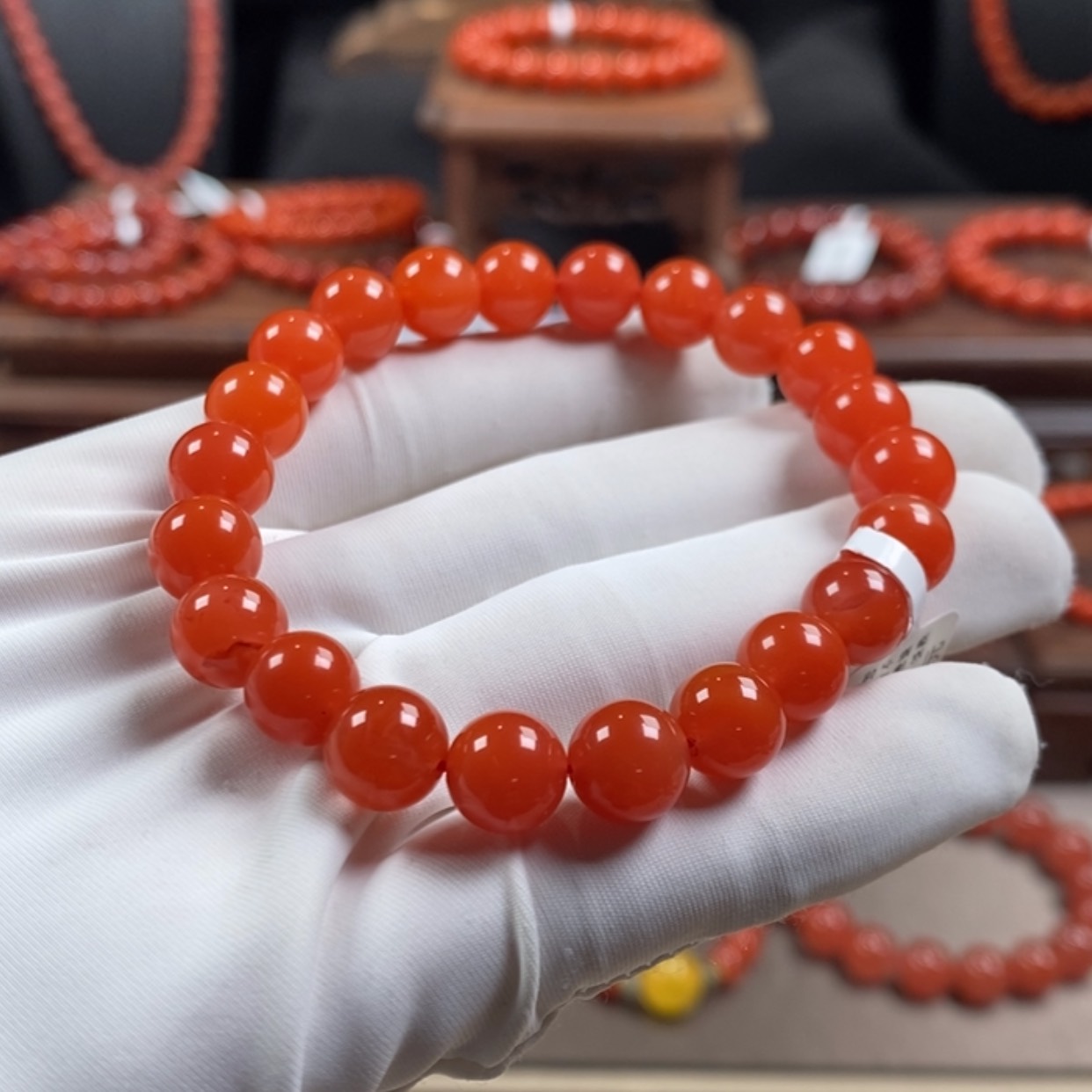 【闪购商品】南红玛瑙手串未镶嵌小****ᵘ