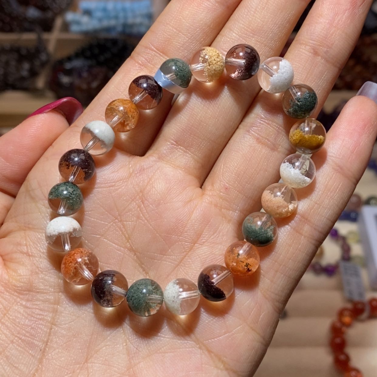【闪购商品】水晶手链未镶嵌瑾*