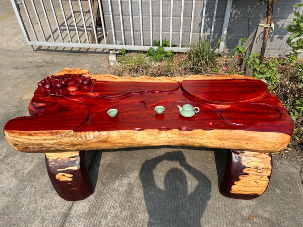 根雕茶几长180实木茶海功夫茶桌喝茶茶台老树根茶桌