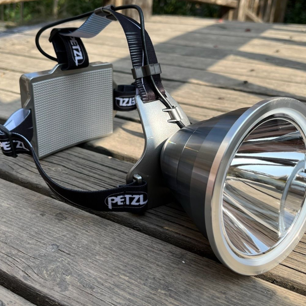 【电池后置】户外大容量头灯远射大激光炮下货红牛大耳朵弹弓充电宝