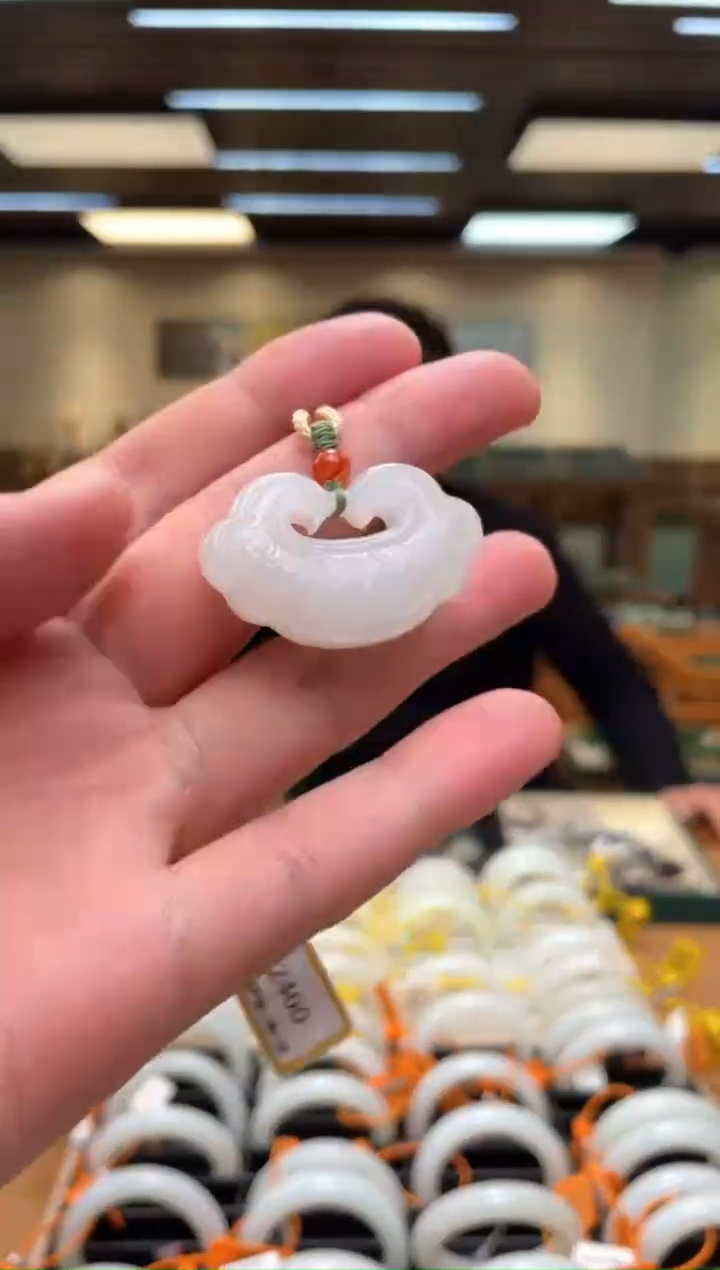 【闪购商品】和田玉吊坠未镶嵌1