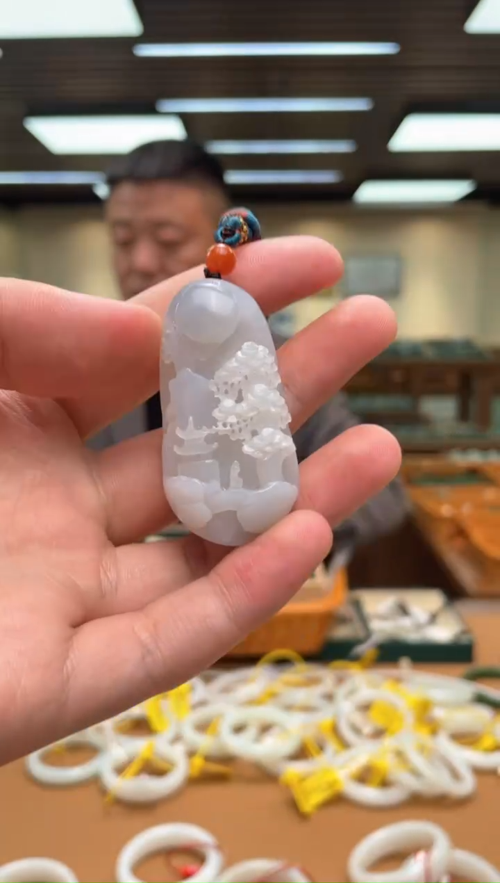 【闪购商品】和田玉吊坠未镶嵌1