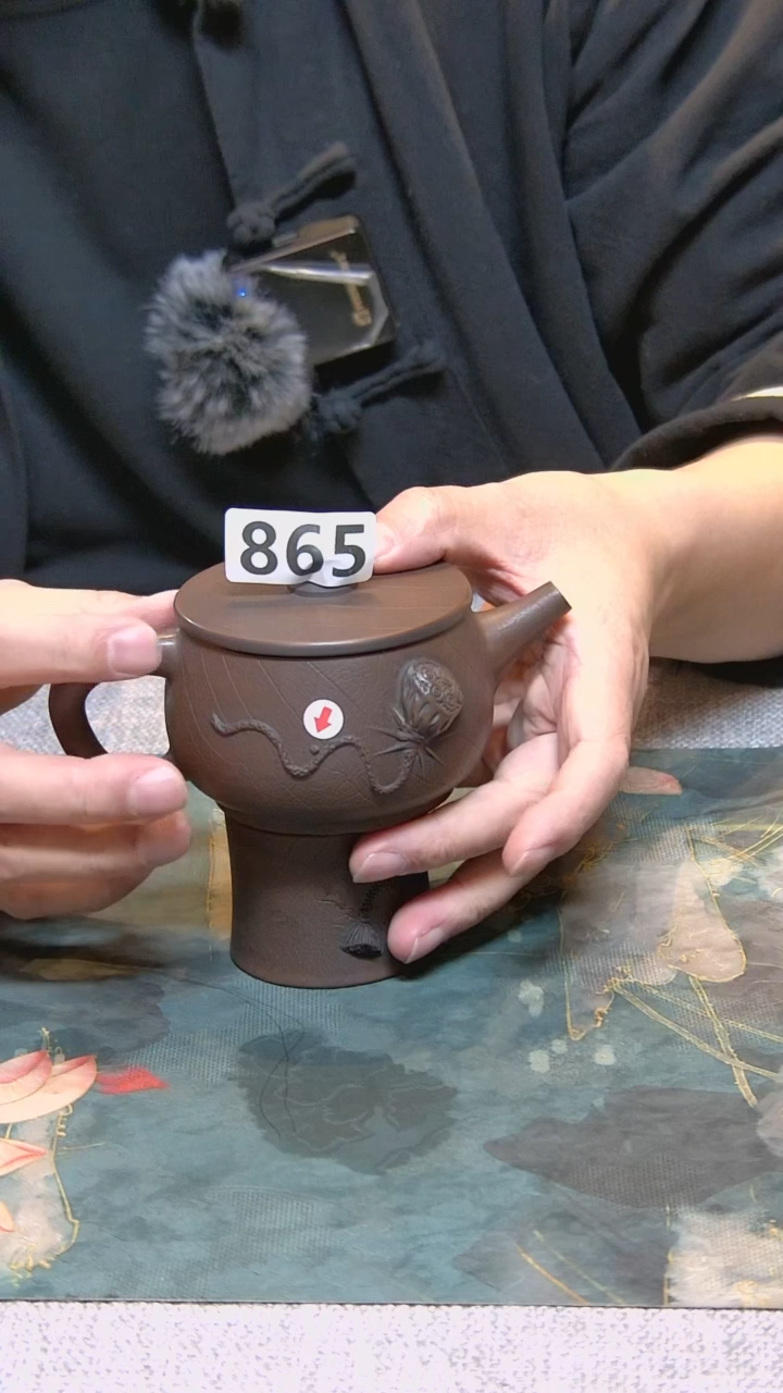 【闪购商品】壶菩提纹瑕疵汉瓦＋菩提纹杯子/865