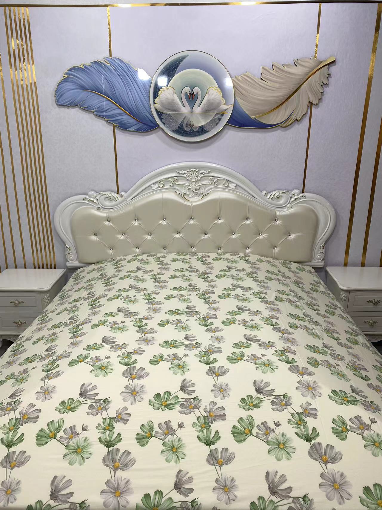 【春光花卉】全棉布料亲肤柔软舒适