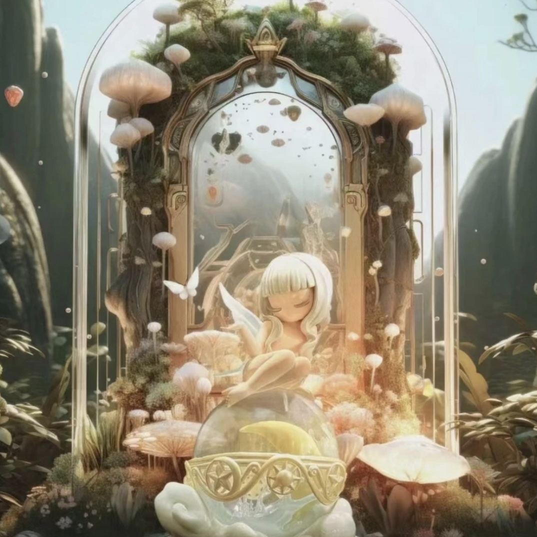 【拆盒】正版sleep 幻境精灵系列以梦为境系列潮玩盲盒手办摆件