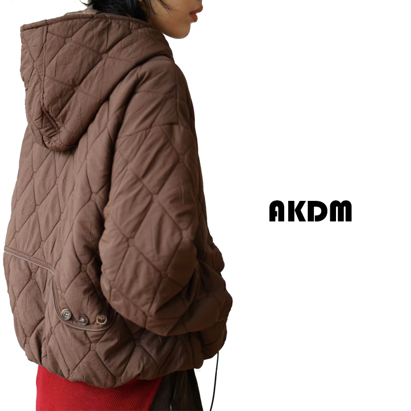 AKDM秋冬连帽棉厚外套5555