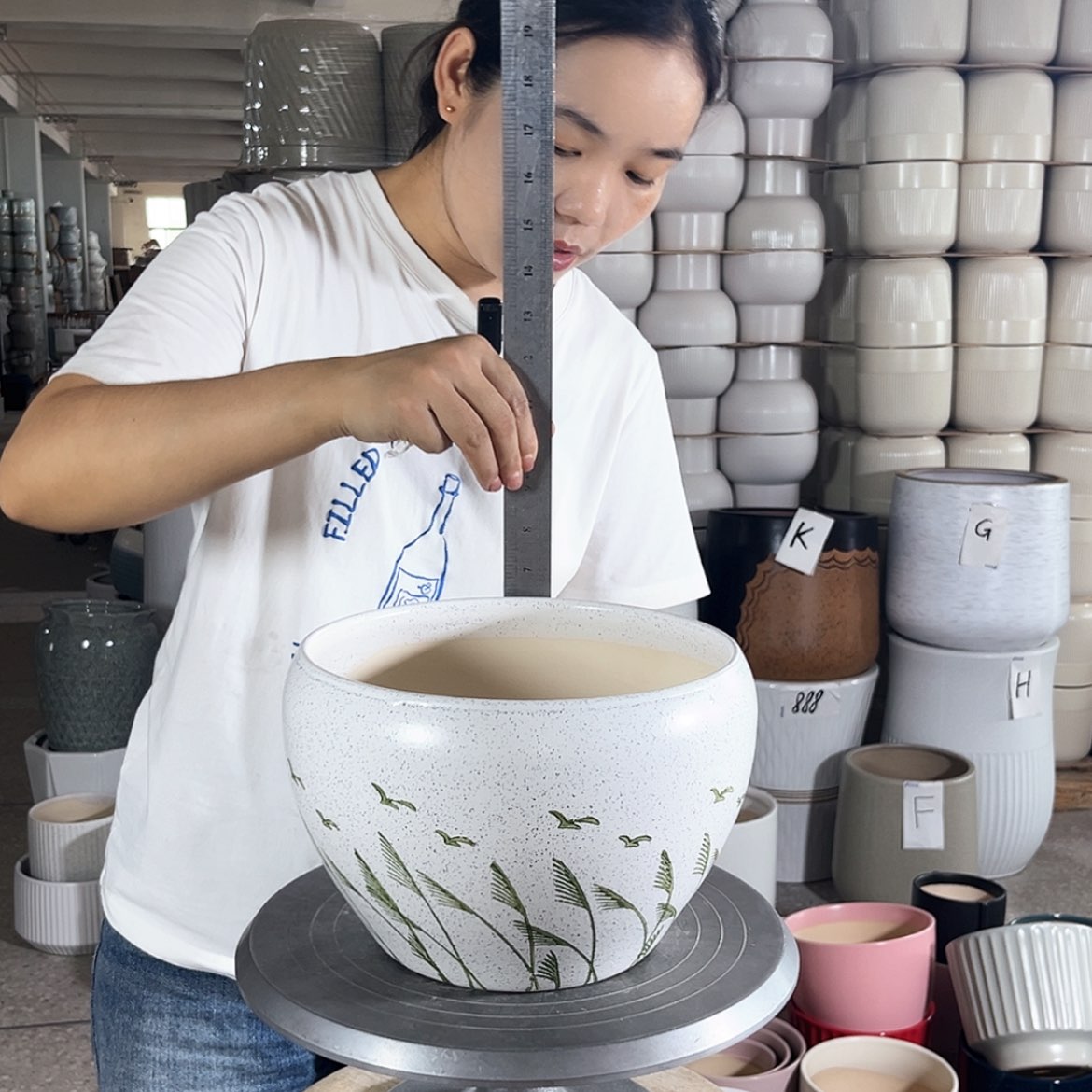 【闪购商品】陶瓷20CM（含）-50CM（不含）口径23-17