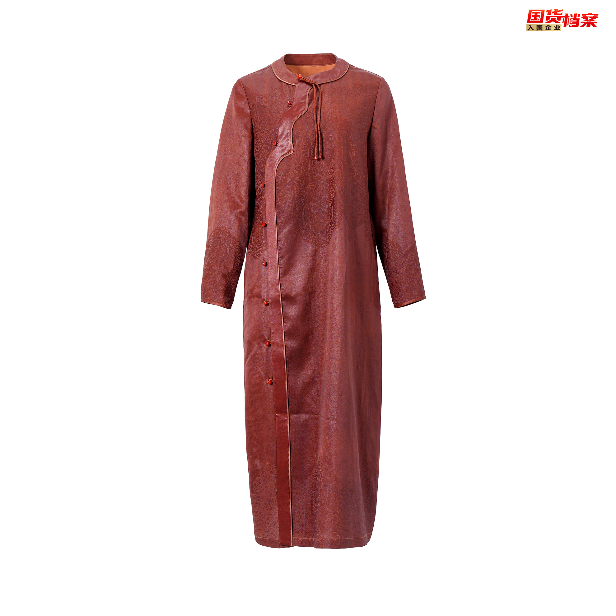 【万象有衣】大唐荣耀-原创设计师款香云纱连衣裙-6820