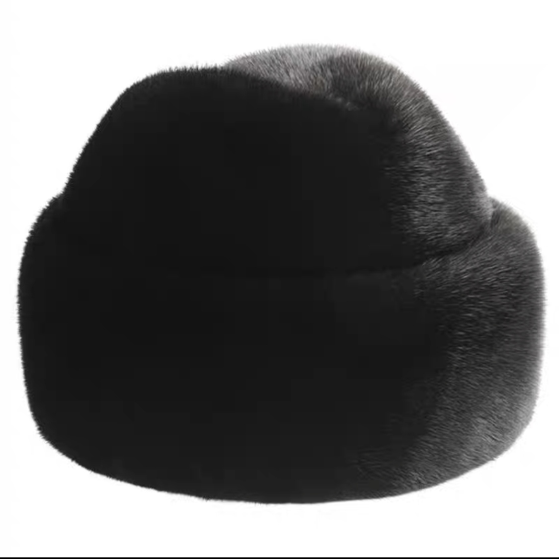 男士水貂毛帽子时尚保暖秋冬冬季