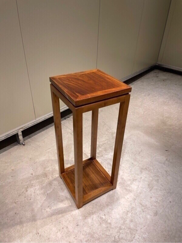 胡桃木花架35*35*88 不包邮 邮费咨询客服