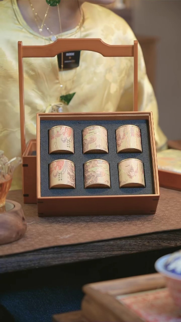 【闪购商品】1再饮 竹小茶 茗香雅事组合（白茶12罐）