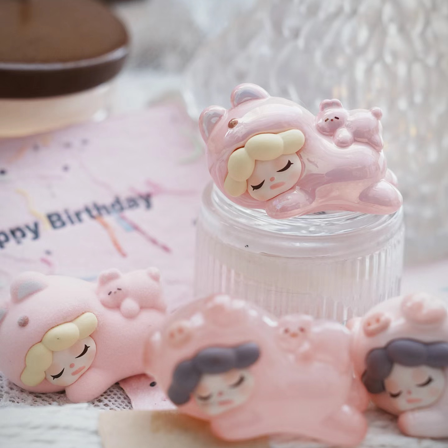 【wendy每天都好困系列-萌粒】阿嫲家正版盲盒手办可爱礼品礼物PVC