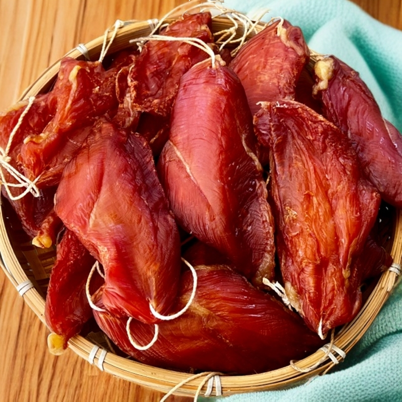 云南乡村陈姐农家土鸡精品鸡肉干巴（散装称重） 农家土鸡 鸡肉干巴