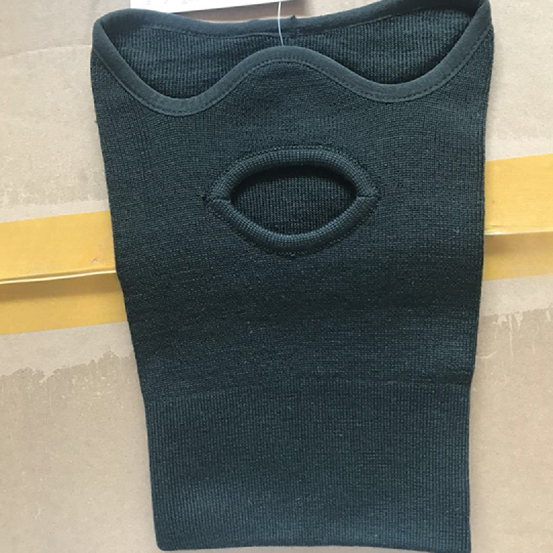 保暖防寒加厚头套绿色