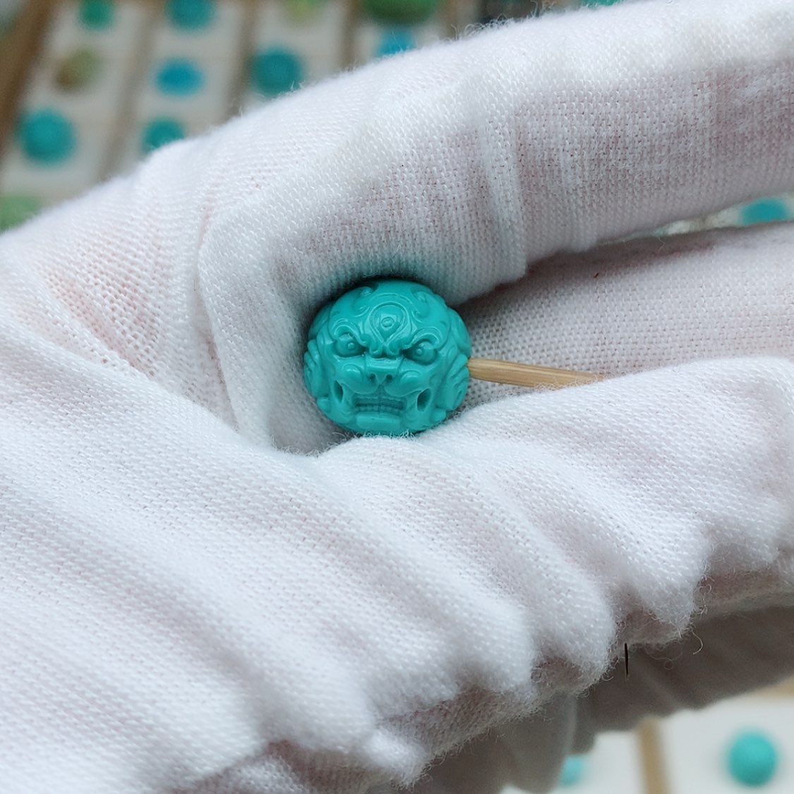 【闪购商品】绿松石珠宝奇石未镶嵌甜*