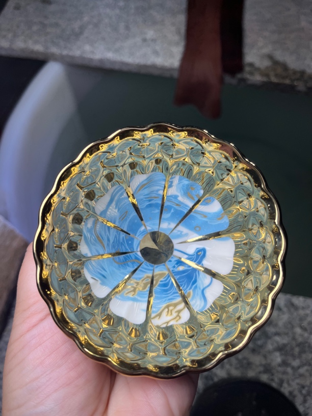 【闪购商品】金龙在天陶瓷水杯品茗茶具茶器茶杯主人杯家用