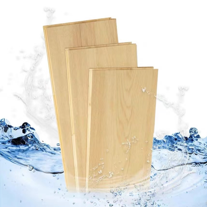 某品牌剪标 原包装尾货 整芯新三层实木地板 防潮 耐磨 E0/ENF