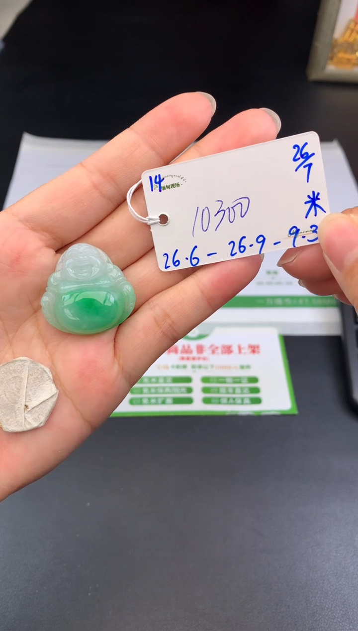 【闪购商品】翡翠颈饰未镶嵌佛公