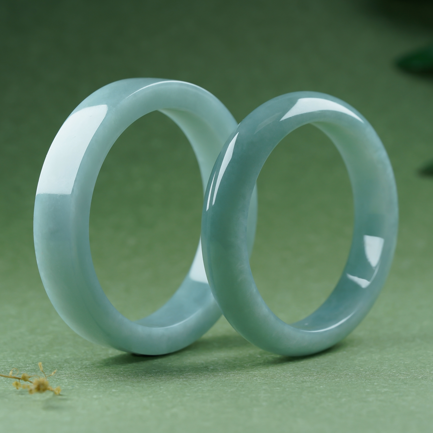 天然翡翠板料私人翡翠手镯定制毛胚加工50-62多样性发1@GWXS0825商品图