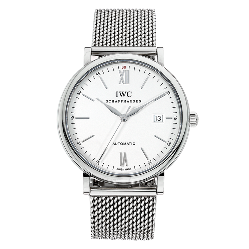 99新 IWC/万国 盒证/柏涛菲诺红60自动机械男士二手手表IW356505