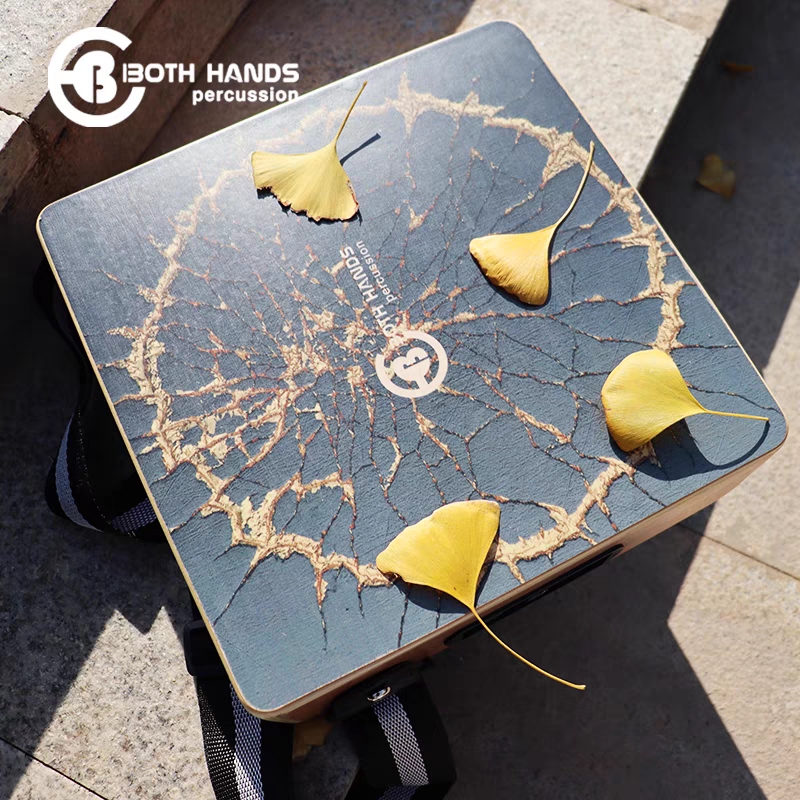 便携旅行箱鼓插电可调音卡宏鼓双手打击乐器拾音器