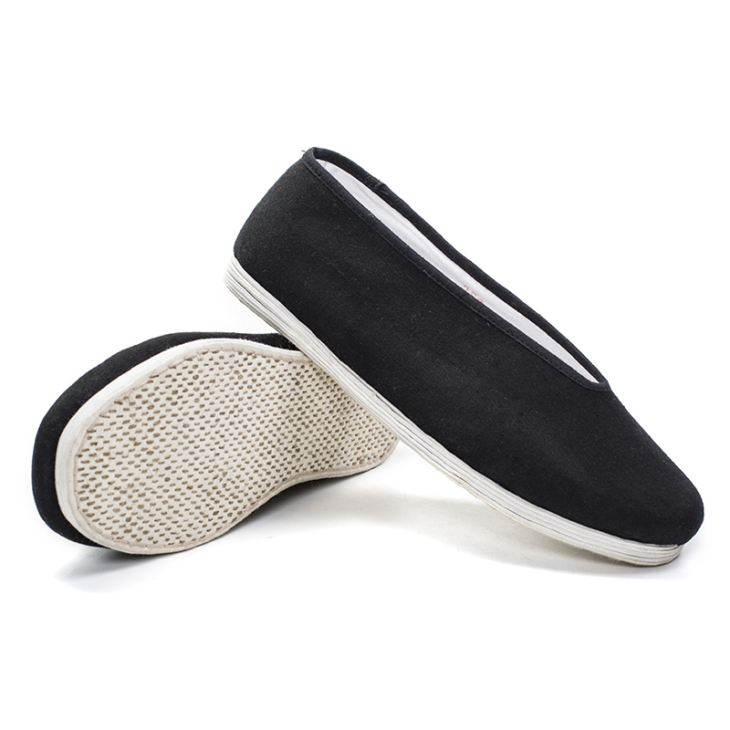 休闲布鞋透气圆口软底民族风老北京布鞋中老年布鞋男鞋