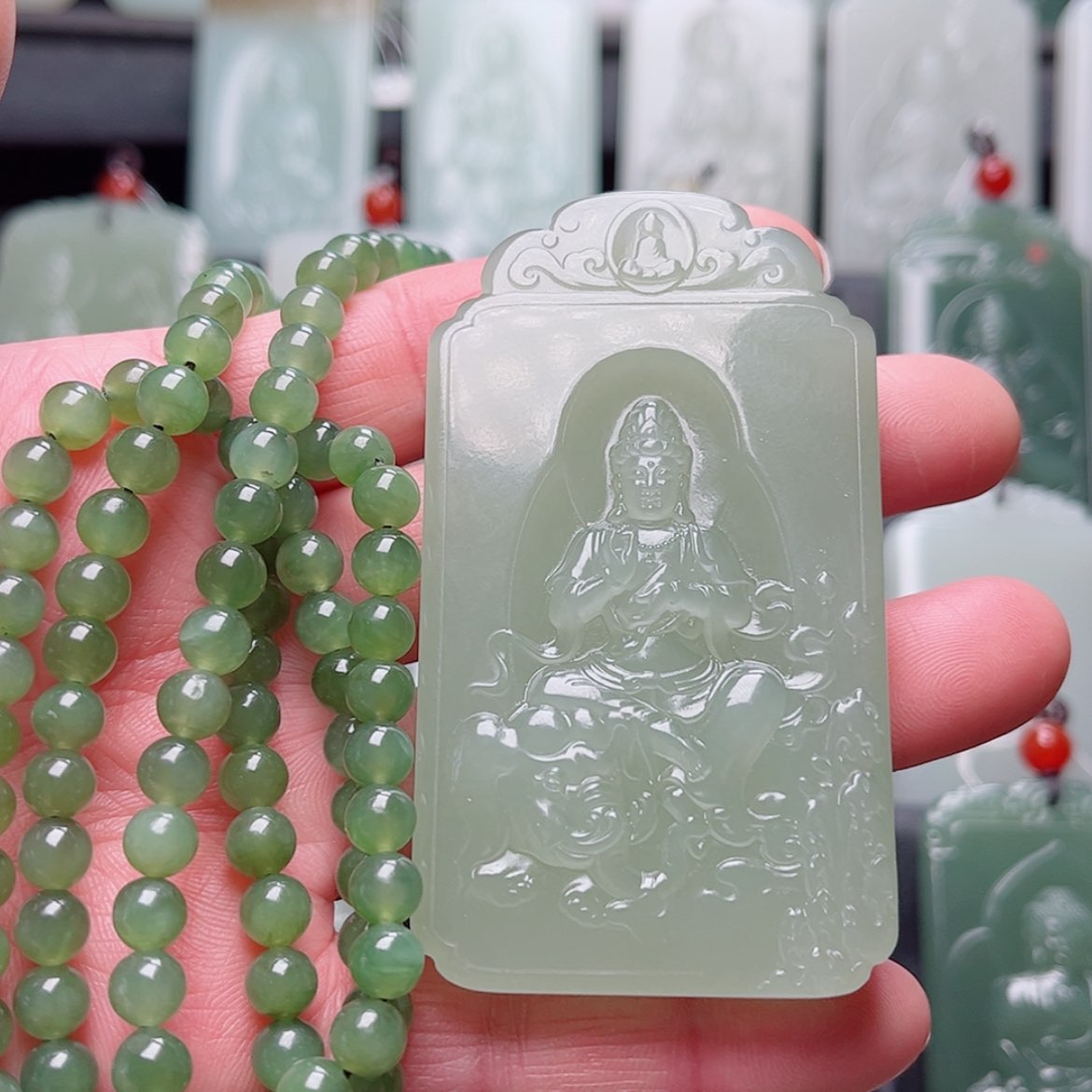 【闪购商品】和田玉挂件未镶嵌❤****样