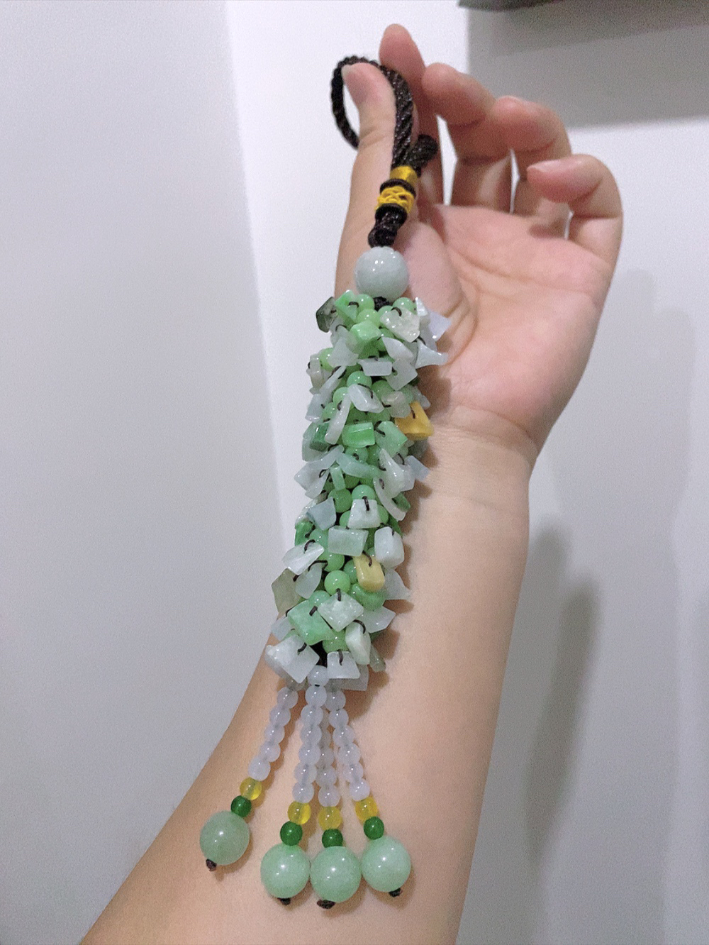 缅甸天然A货翡翠车挂件多样性发货其一