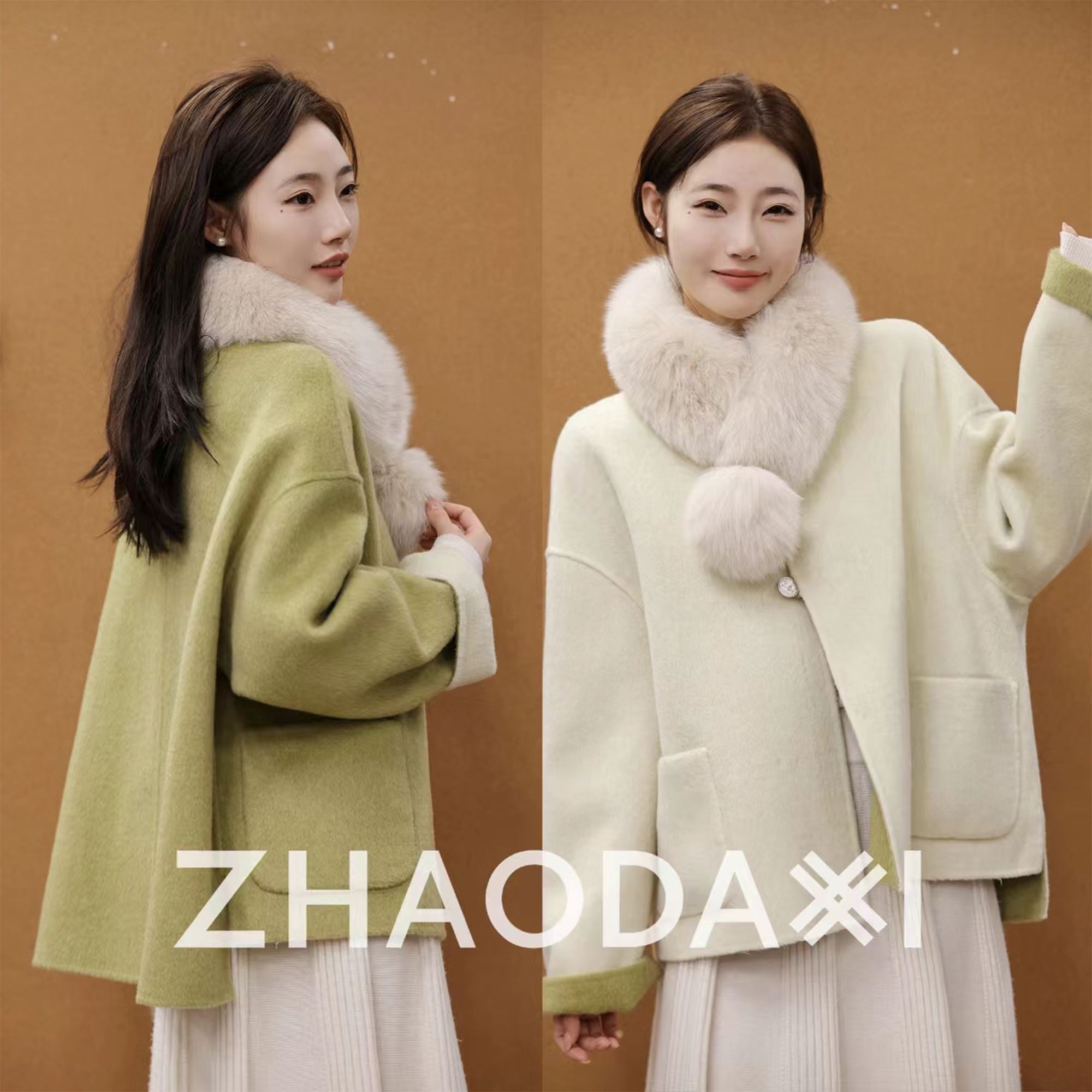 【赵大喜】现货！贝加尔 | 国风盘扣外套秋冬新款 绵羊毛