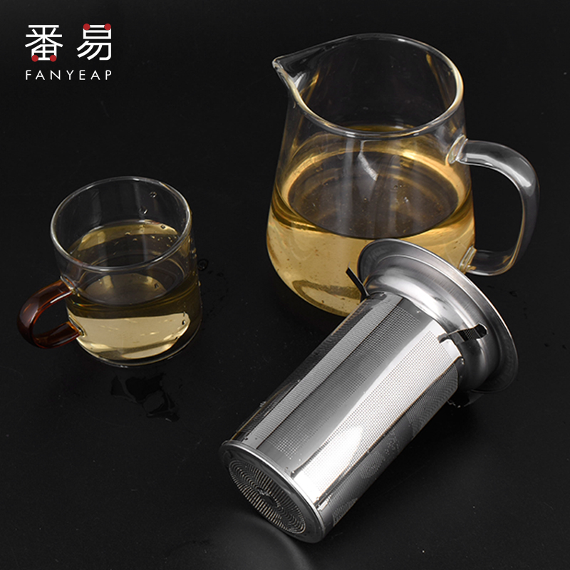 茶漏器茶滤带盖不锈钢茶叶泡茶器红茶绿茶茶具配件过滤器滤网茶隔