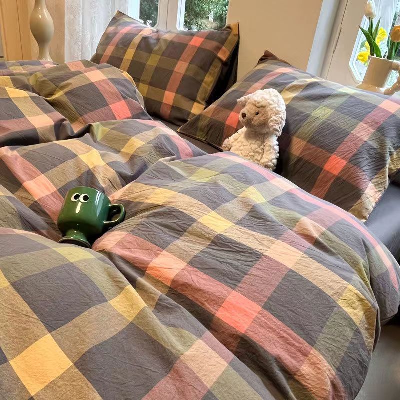 (布料）全棉母婴级A类色织水洗棉 （布料不加工）