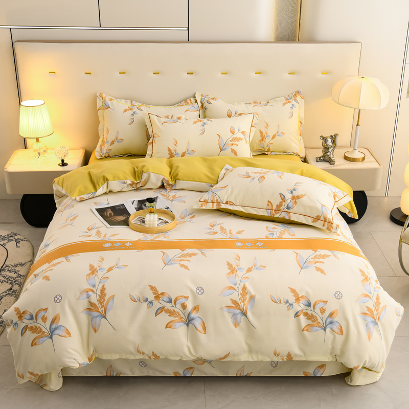 【主播专属一对一】必火l轻奢全棉a类磨毛四件套亲肤